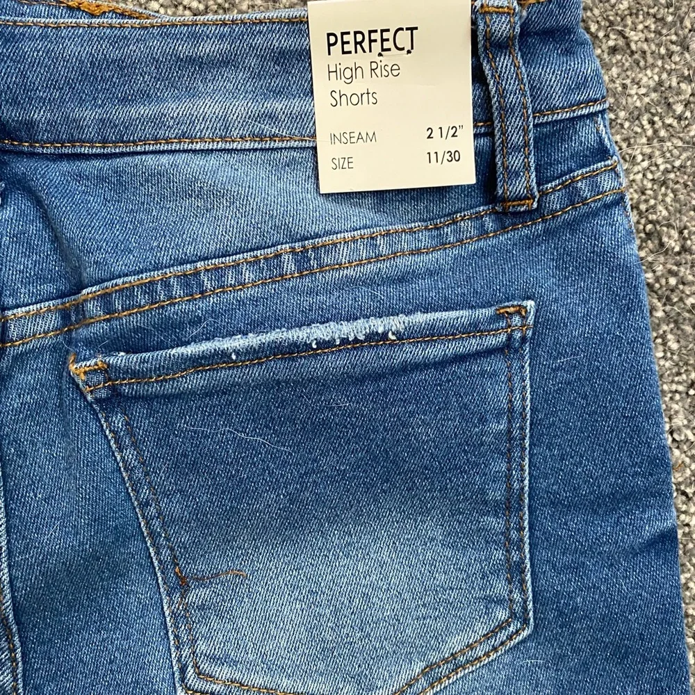 High Rise Jean Shorts - Picture 10 of 11